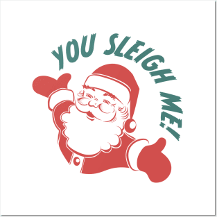 You Sleigh Me! Posters and Art